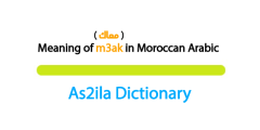 meaning of word m3ak